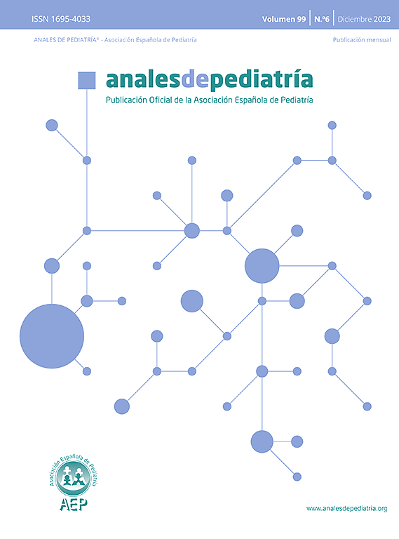 Go to journal home page - Anales de Pediatría